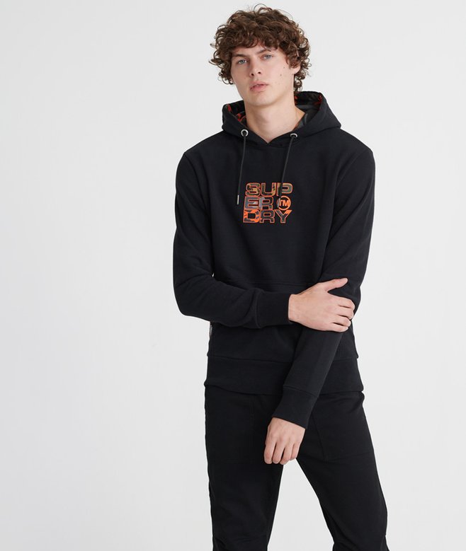 Sweat Pull Camouflage Superdry – Homme – Taille S – État Excellent
