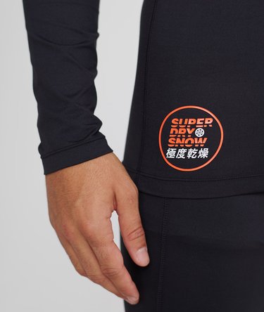 Carbon Base Layer Crew Top Image 5