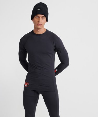 Carbon Base Layer Crew Top Image 1