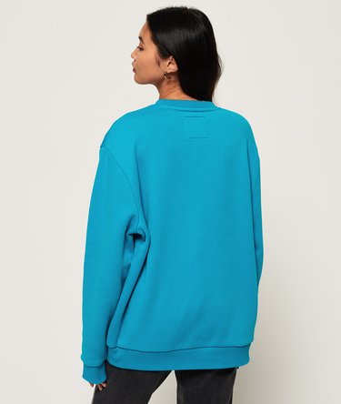 Sweatshirt im 90er-Jahre-Stil mit Rundhalsausschnitt und Applikation Image 4