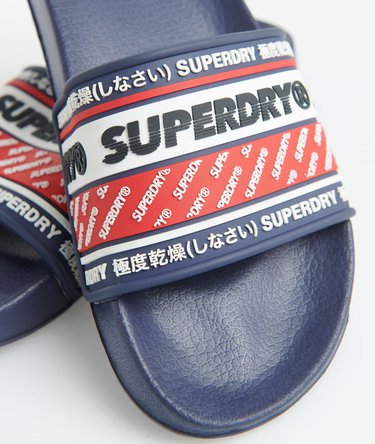 Retro Pool badesandaler Image 5