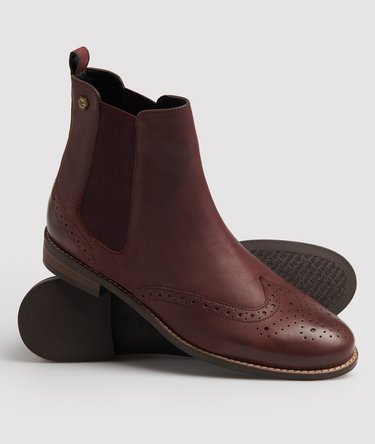 Millie Brogue Chelsea Boots Image 2