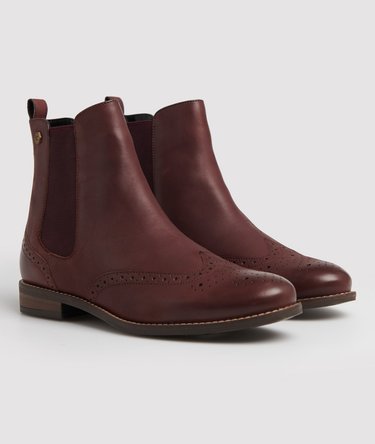 Millie Brogue Chelsea Boots Image 3