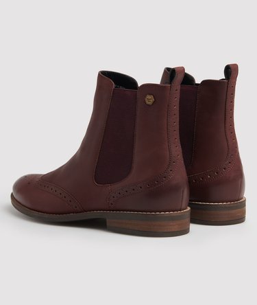 Millie Brogue Chelsea Boots Image 4