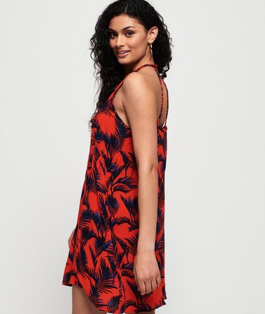 Riley Lace Halter Dress Image 3