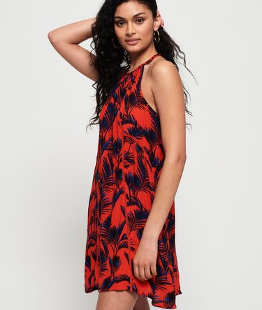 Riley Lace Halter Dress Image 1