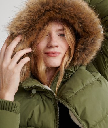 Kerama Faux Fur Microfibre Jacket Image 5