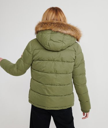 Kerama Faux Fur Microfibre Jacket Image 4