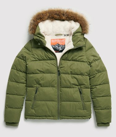 Kerama Faux Fur Microfibre Jacket Image 2