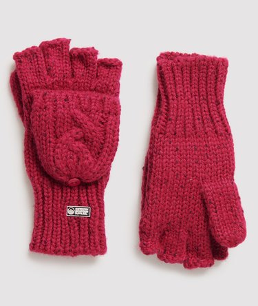 Guantes de punto trenzado Gracie Image 1