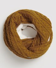 Snood en maille torsad&eacute;e Gracie