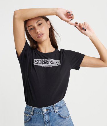 Premium Brand T-Shirt mit Stickerei Image 1