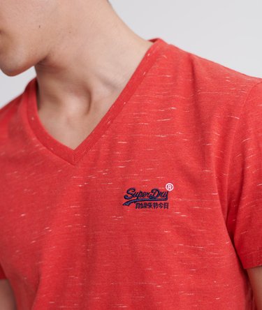 Orange Label Short Sleeve V-Neck T-Shirt Image 4
