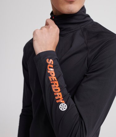 Carbon baselayer-top med kort lynl&aring;s Image 5