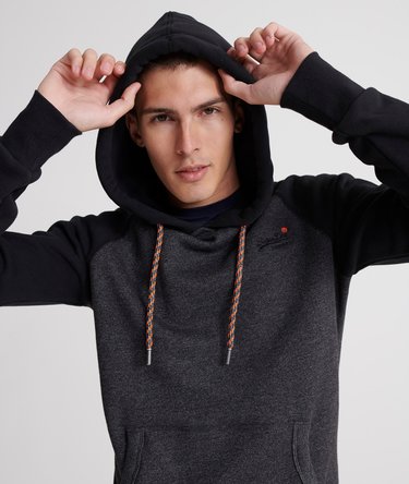 Orange Label hoodie met raglanmouwen Image 4
