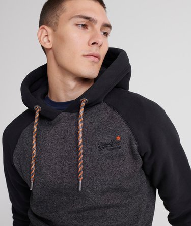 Orange Label hoodie met raglanmouwen Image 5