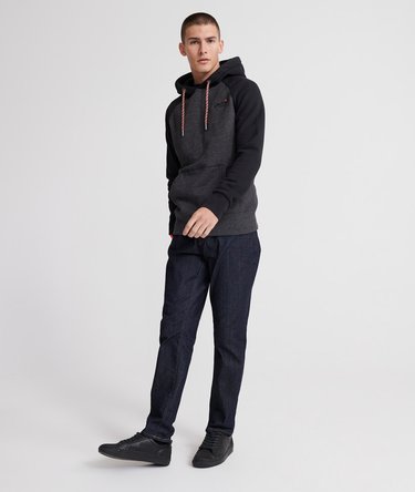 Orange Label hoodie met raglanmouwen Image 2