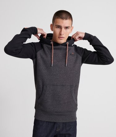 Orange Label hoodie met raglanmouwen Image 1