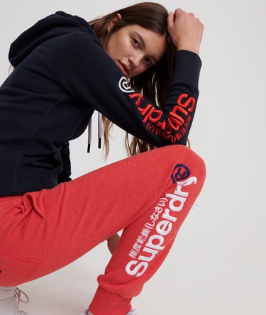 Modern Coral Label Hit Jogginghose Image 4