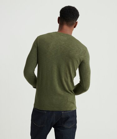 Legacy Long Sleeved Henley Top Image 3