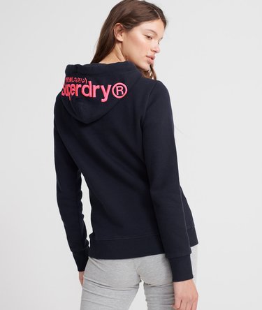 Modern Coral Label Hit Hoodie Image 4