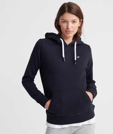 Modern Coral Label Hit Hoodie Image 2