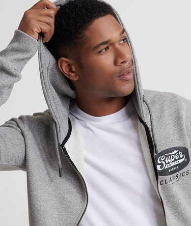 Mono Zip Hoodie Image 1
