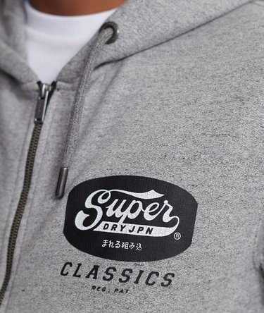 Mono Zip Hoodie Image 5