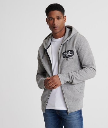 Mono Zip Hoodie Image 2