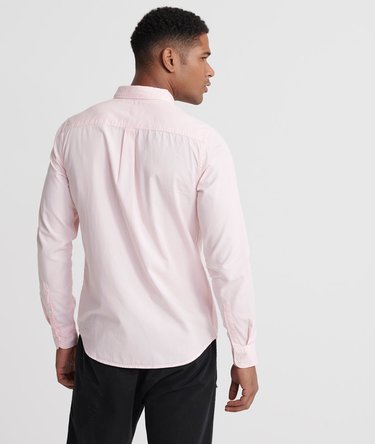 Camisa ligera Classic de manga larga confeccionada en sarga Image 3