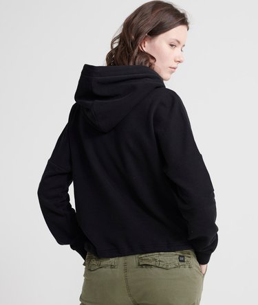 Orange Label Elite Crop Loopback Hoodie Image 3