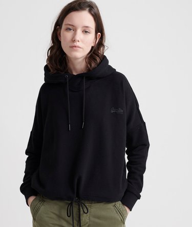 Orange Label Elite Crop Loopback Hoodie Image 1