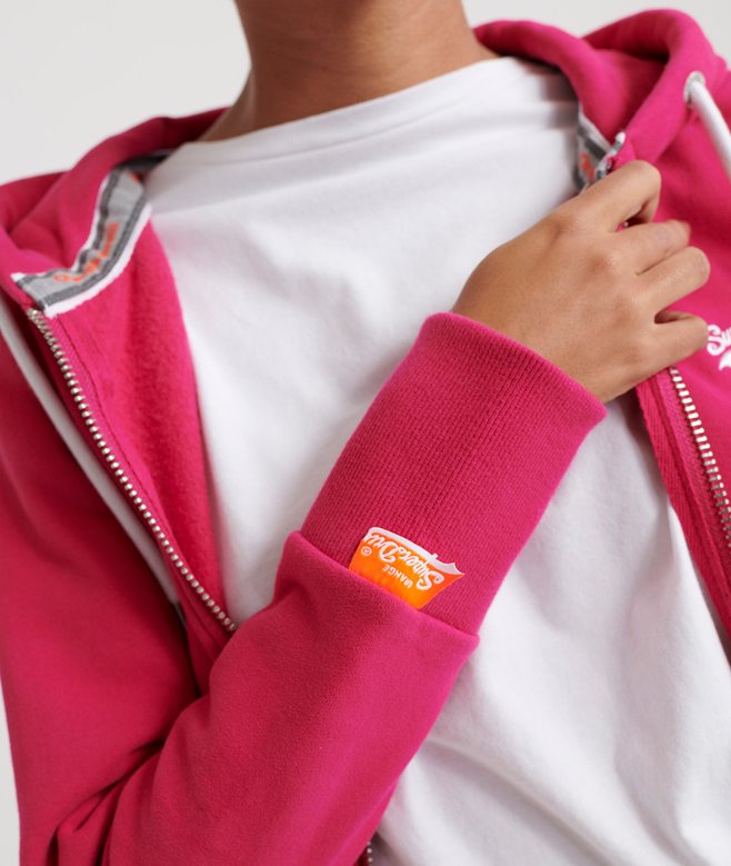 Orange Label Classic Zip Hoodie