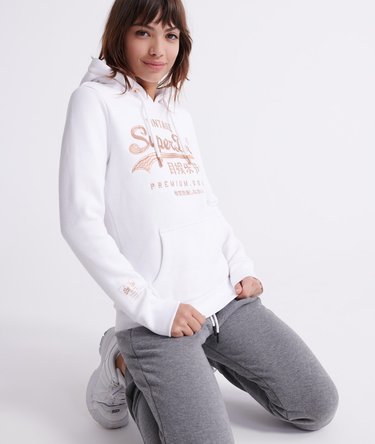 Sudadera bordada con capucha Premium Goods Luxe Image 4