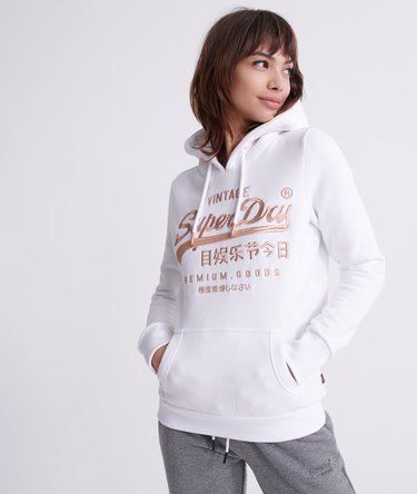 Sudadera bordada con capucha Premium Goods Luxe Image 1