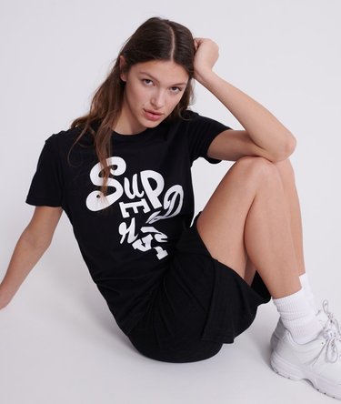 Brand Language Oversized T-Shirt Image 5