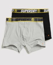 Pack de dos calzoncillos bóxer de Superdry Sport