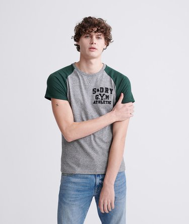 Klassisches Varsity Raglan-T-Shirt Image 1