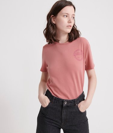 Vintage Logo Organic Cotton Heritage T-Shirt Image 2