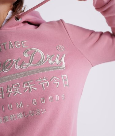 Luxuriöses Premium Goods Hoodie mit Stickerei Image 6
