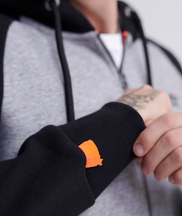 Orange Label Classic Raglan Zip hoodie Image 6