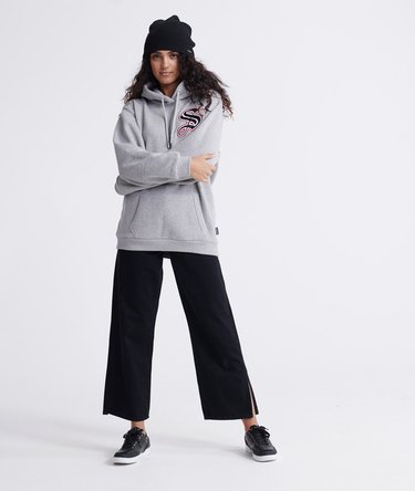 Urban Varsity Oversize Hoodie Image 2