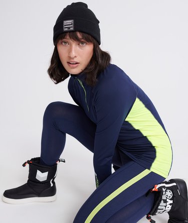 Carbon Baselayer Half Zip Top Image 4