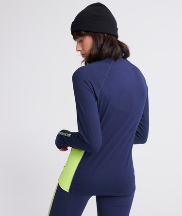 Carbon Baselayer Half Zip Top Image 3