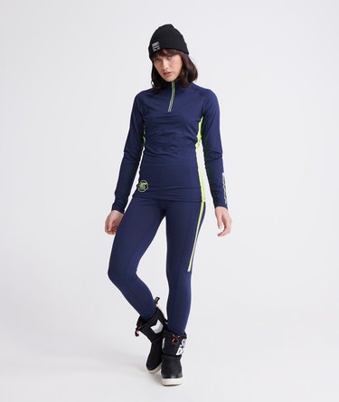Carbon Baselayer Half Zip Top Image 2