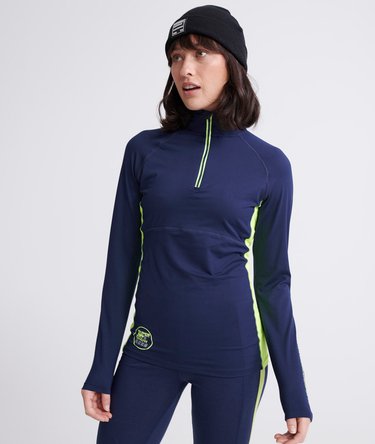 Carbon Baselayer Half Zip Top Image 1