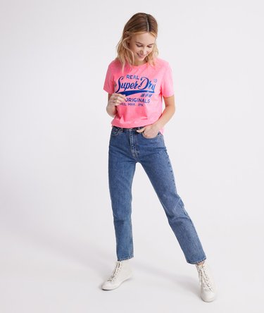 Real Originals High Build Crackle T-Shirt Image 2