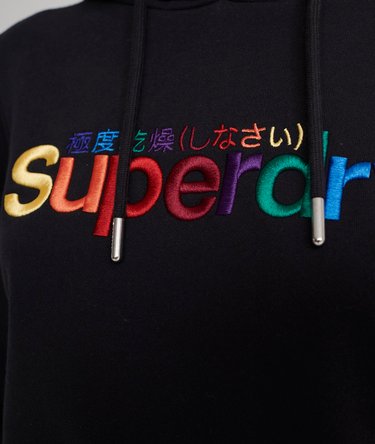 Classic Rainbow Embroidered Lite Hoodie Image 5