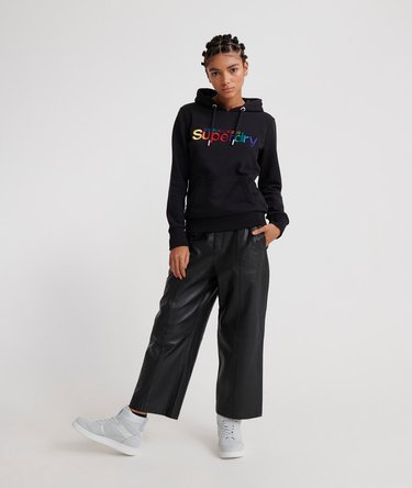 Classic Rainbow Embroidered Lite Hoodie Image 2
