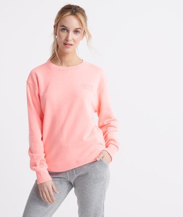 Core Sport-collegegenser med rund hals Image 1